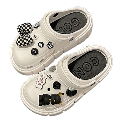 Crocs Divertido Personalizado Black