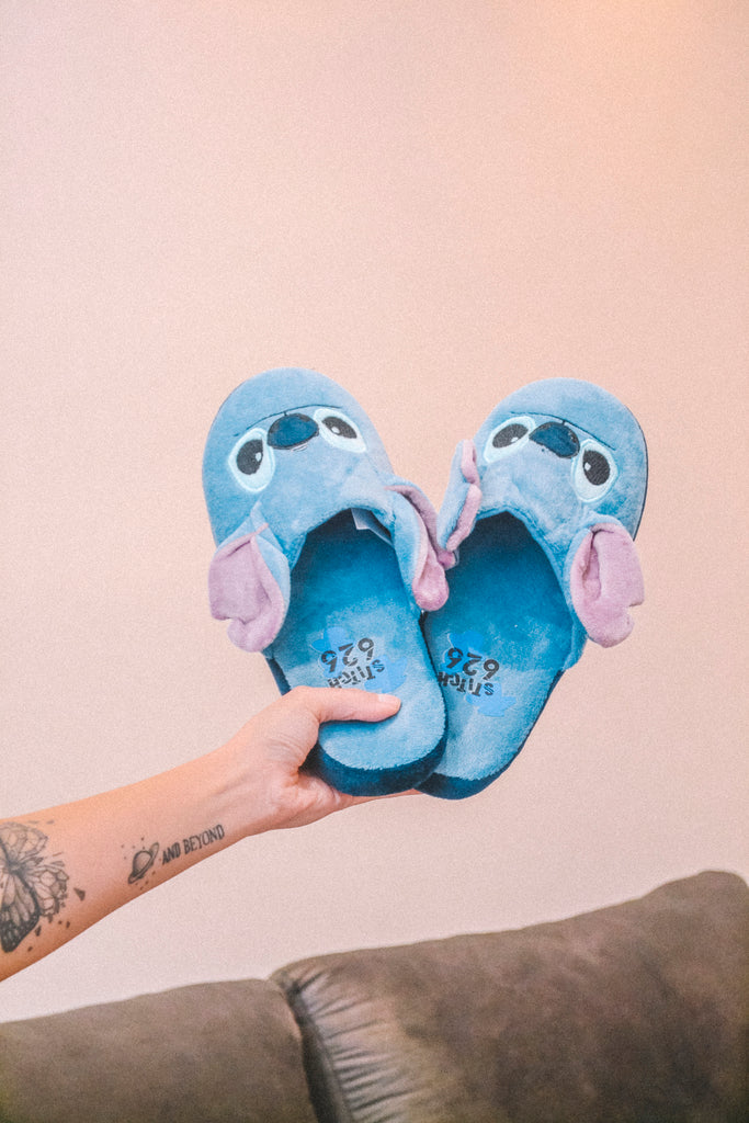 Chinelo Pantufa Stitch - Disney