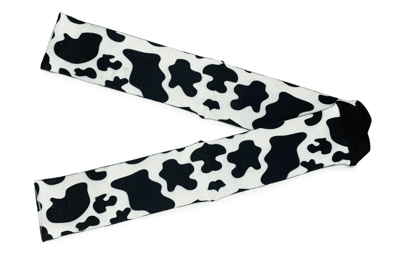 Meia Cano Alto Estampada Animal Print Vaca