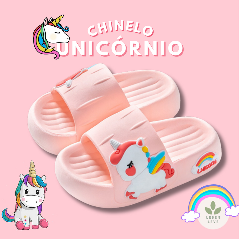 Chinelo Unicornio Confy -