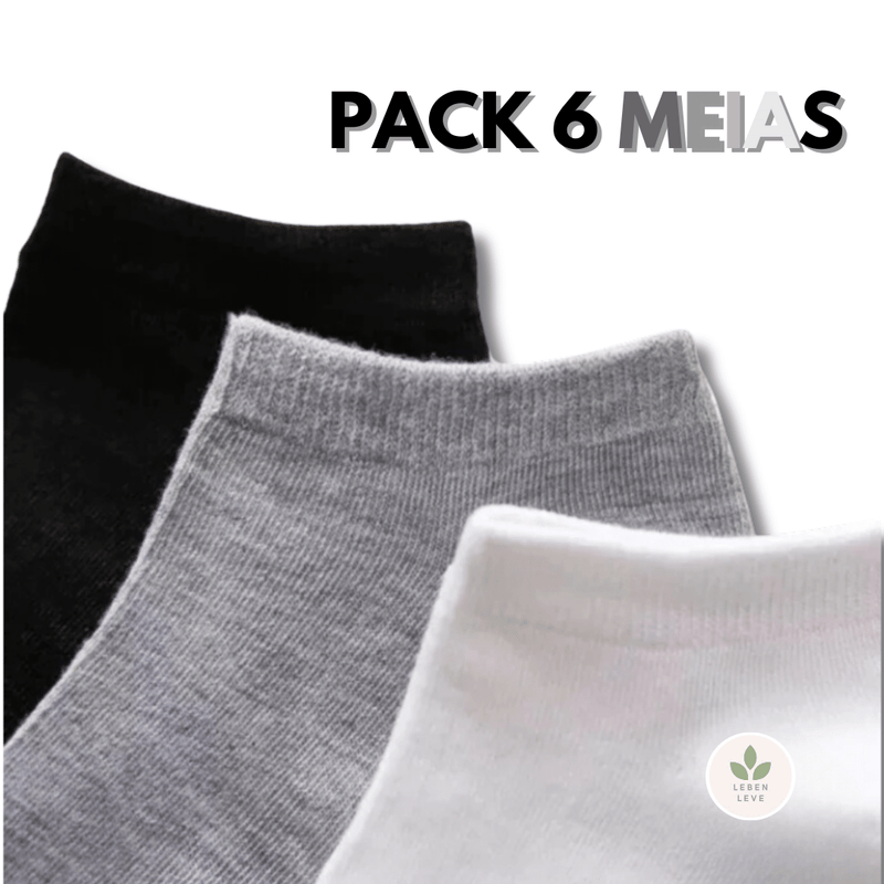 Kit 5 Pares de Meias  - So Soft