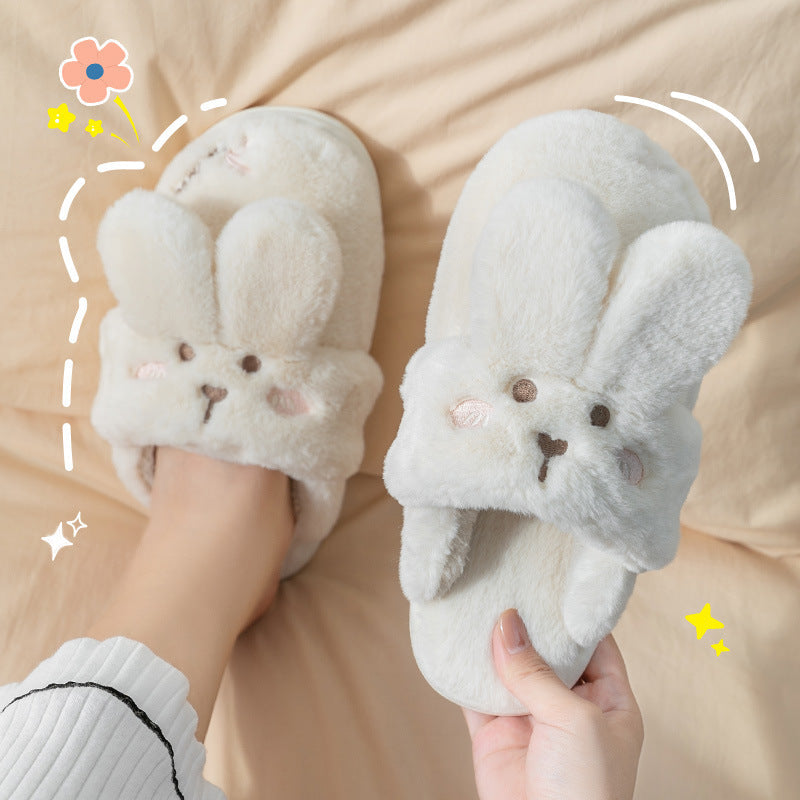 Pantufa da Coelhinha Serelepe 2 em 1 - Solado Antiderrapante