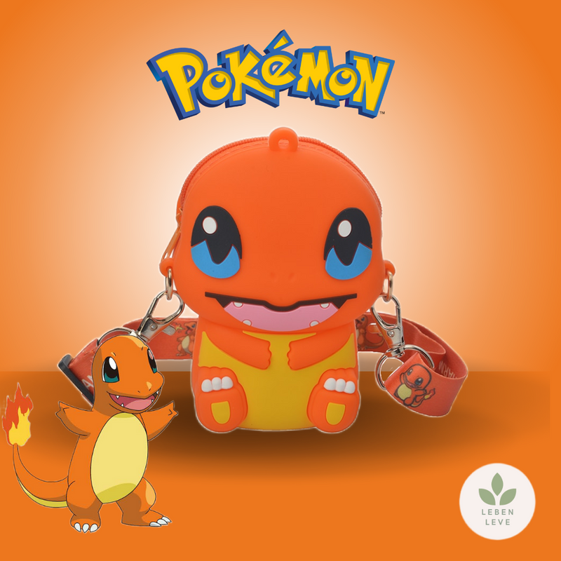 Kit Charmander  (Bolsa + Chinelo Charmander)