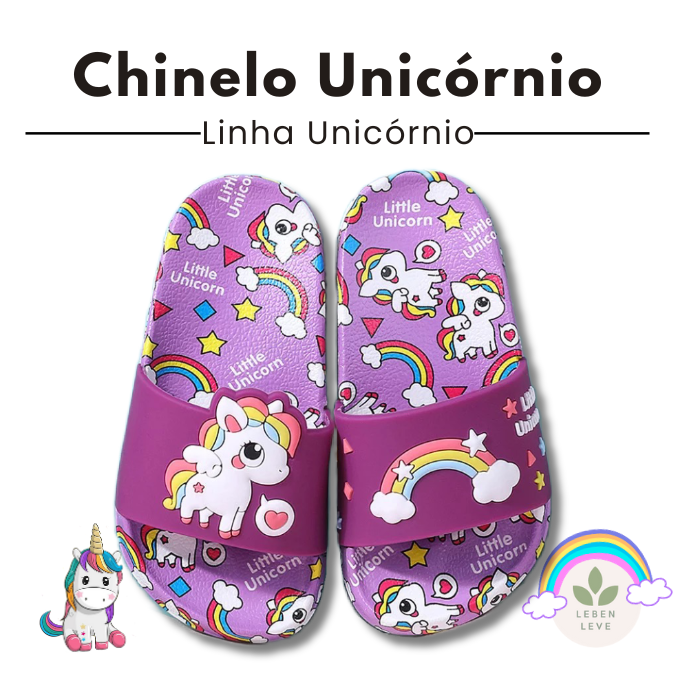 Chinelo Unicórnio