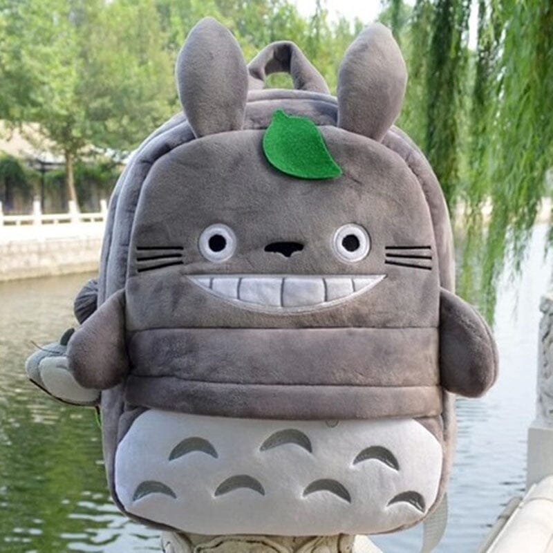 Mochila Felpuda Meu Amigo Totoro Ghibli Kawaii