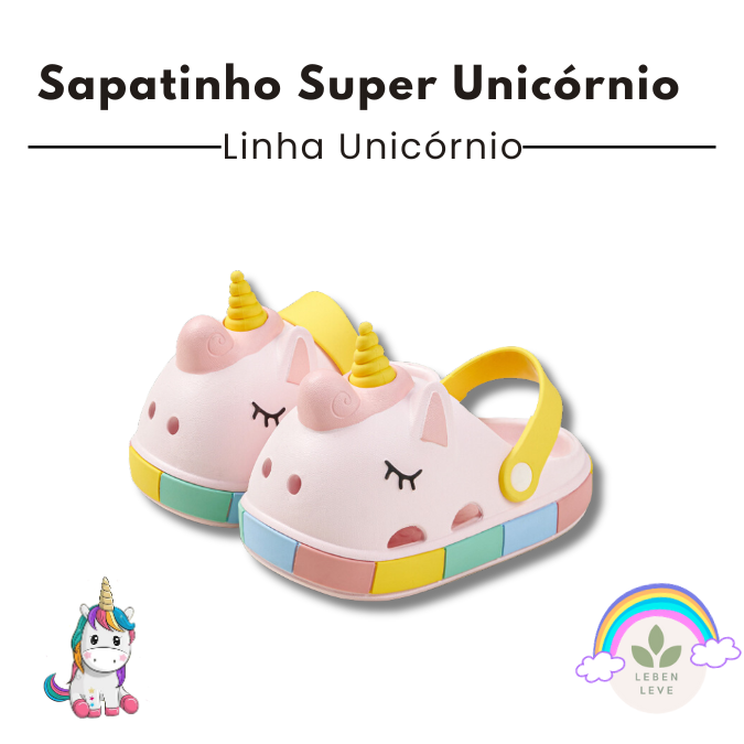 Sapatinho Super Unicórnio