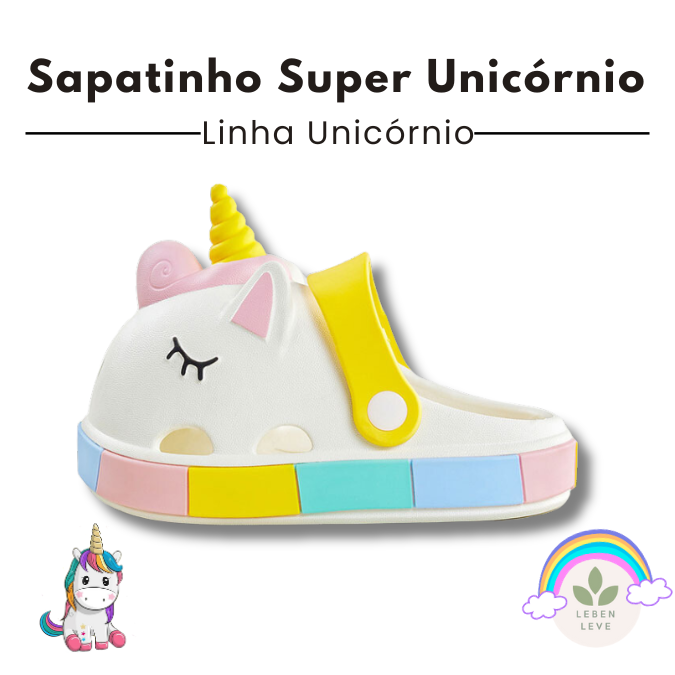 Sapatinho Super Unicórnio