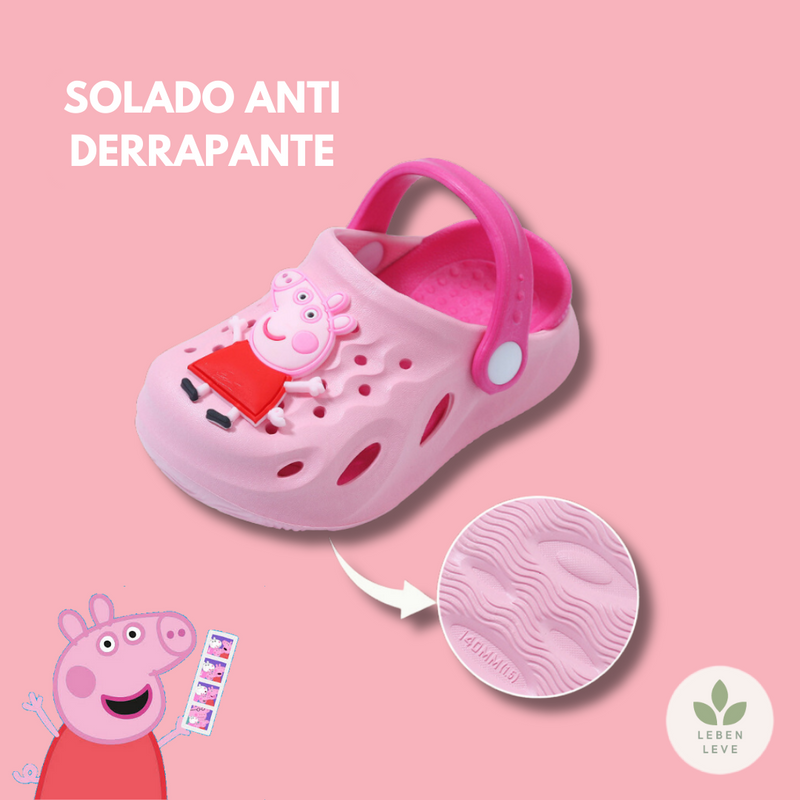 Sandália Peppa Pig