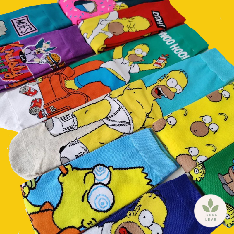 Kit 8 Meias Simpsons Sortidas - Fun2U