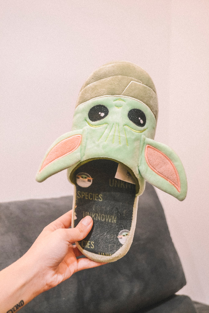 Chinelo Pantufa - Baby Yoda