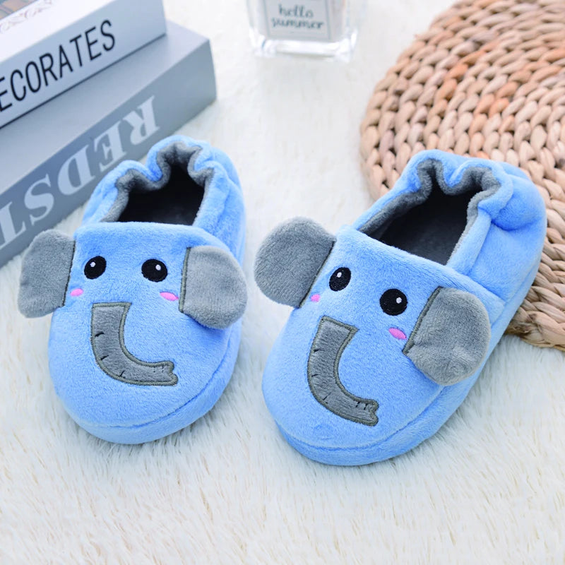 Chinelo Pantufa Infantil Para Inverno Elefante