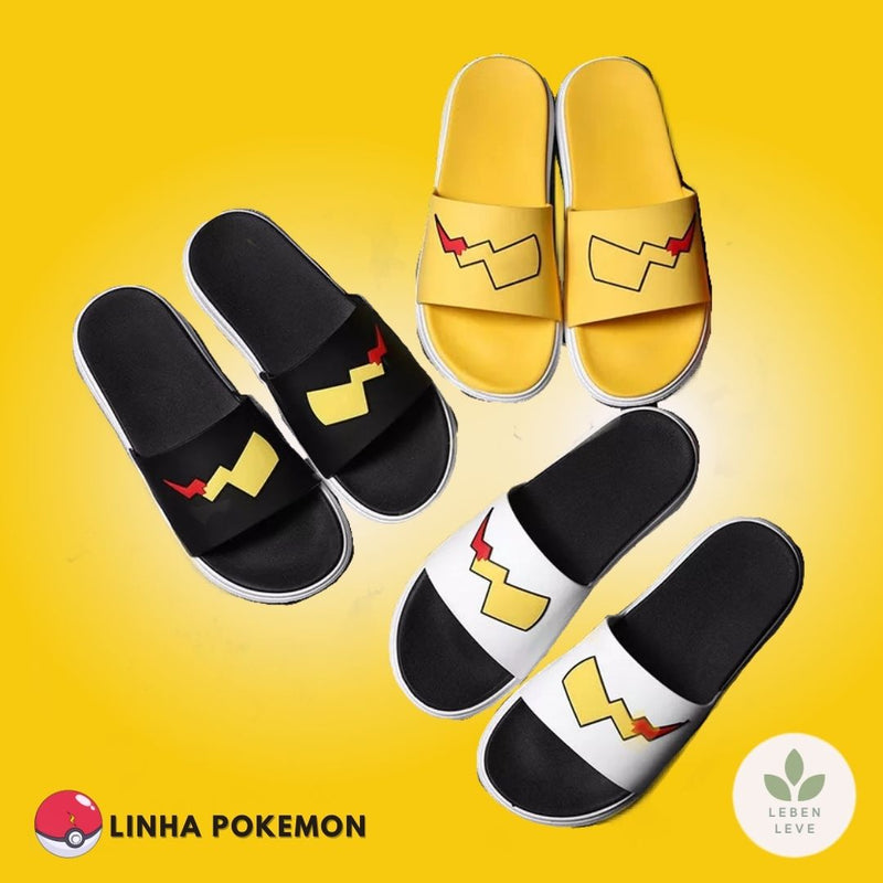 Chinelo Raio Pikachu -