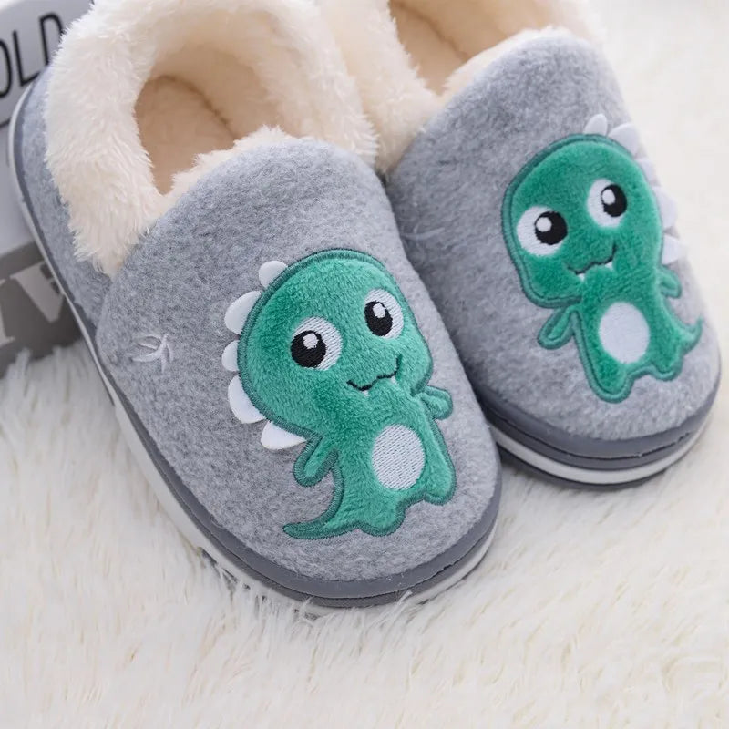 Chinelo Pantufa Infantil de Algodão Unicórnio