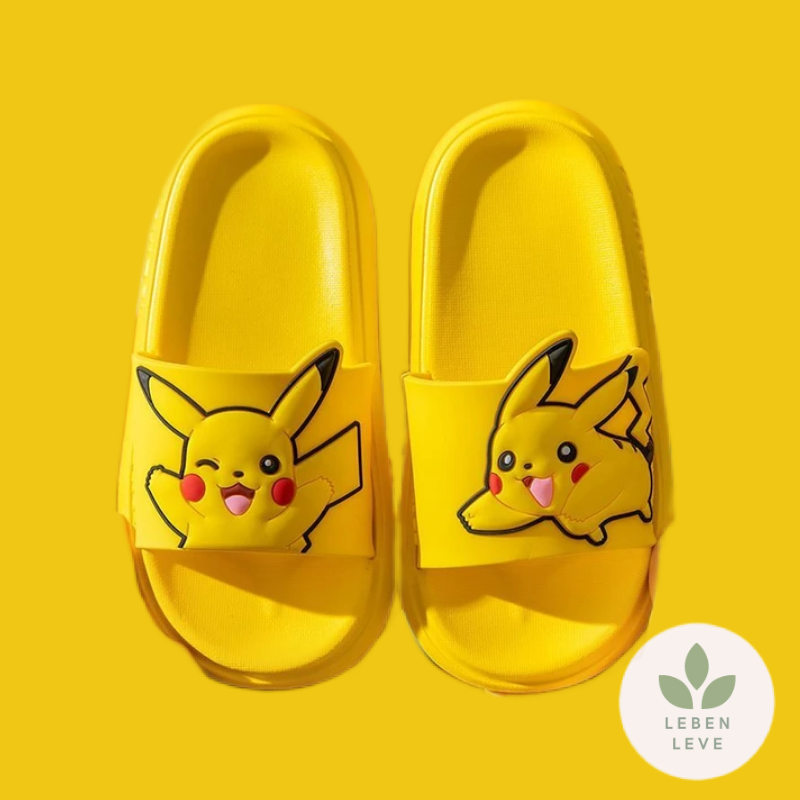 Kit Pikachu (Bolsa + Chinelo Pikachu)