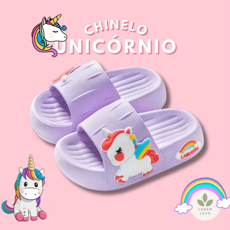 Chinelo Unicornio Confy -