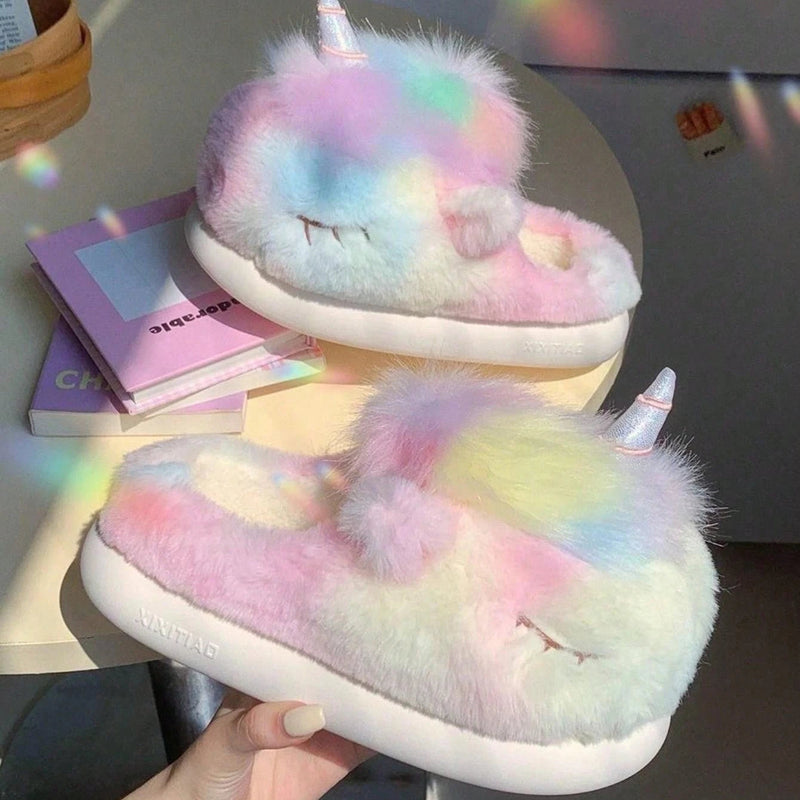 Pantufa Unicórnio 🦄