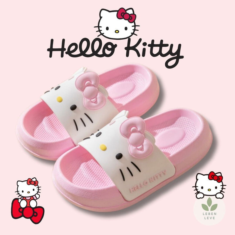 Kit Charmoso - Chinelo + Bolsa Hello Kitty Charmosa