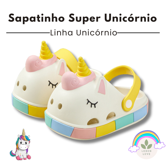 Sapatinho Super Unicórnio