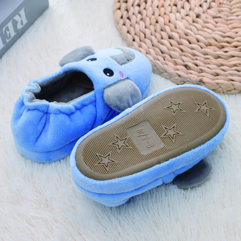 Chinelo Pantufa Infantil Para Inverno Elefante