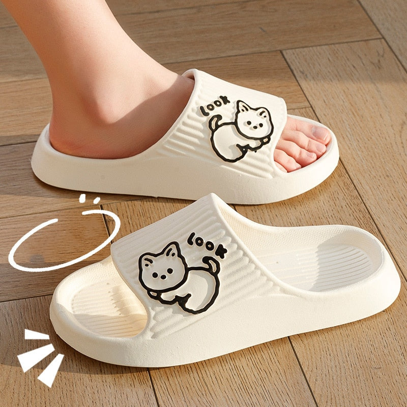 Chinelo Divertido Gatinho