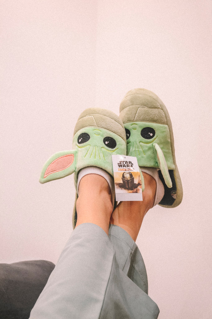 Chinelo Pantufa - Baby Yoda