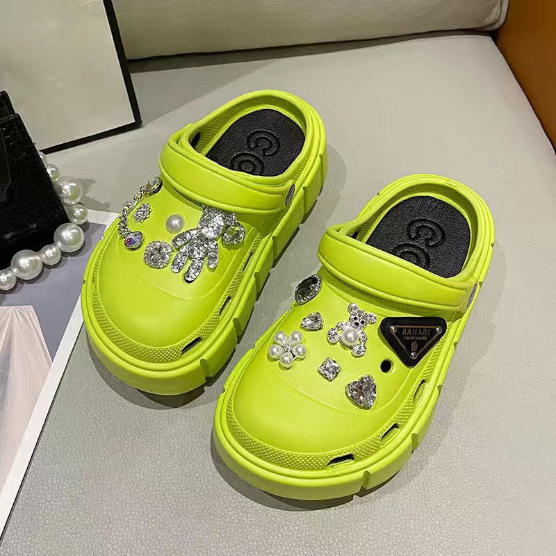 Crocs Divertido Personalizado Quadriculado